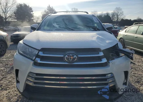 2019 Toyota Highlander Limited z USA, uszkodzony, nr VIN 5TDDZRFHXKS707390